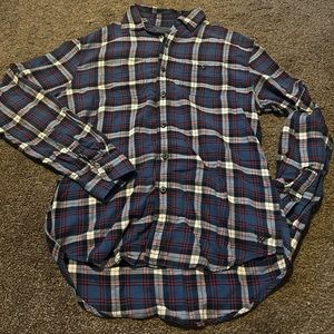 American eagle plaid button up